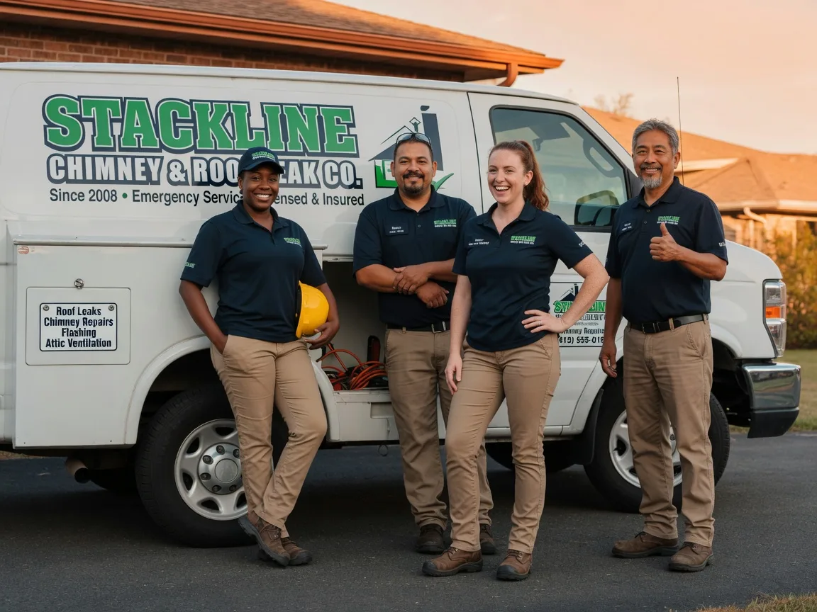 Chimney flashing repair company in Burgess, VA